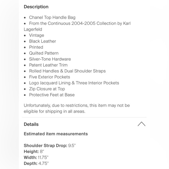 Chanel cambon reporter bag - Picture 5 of 5